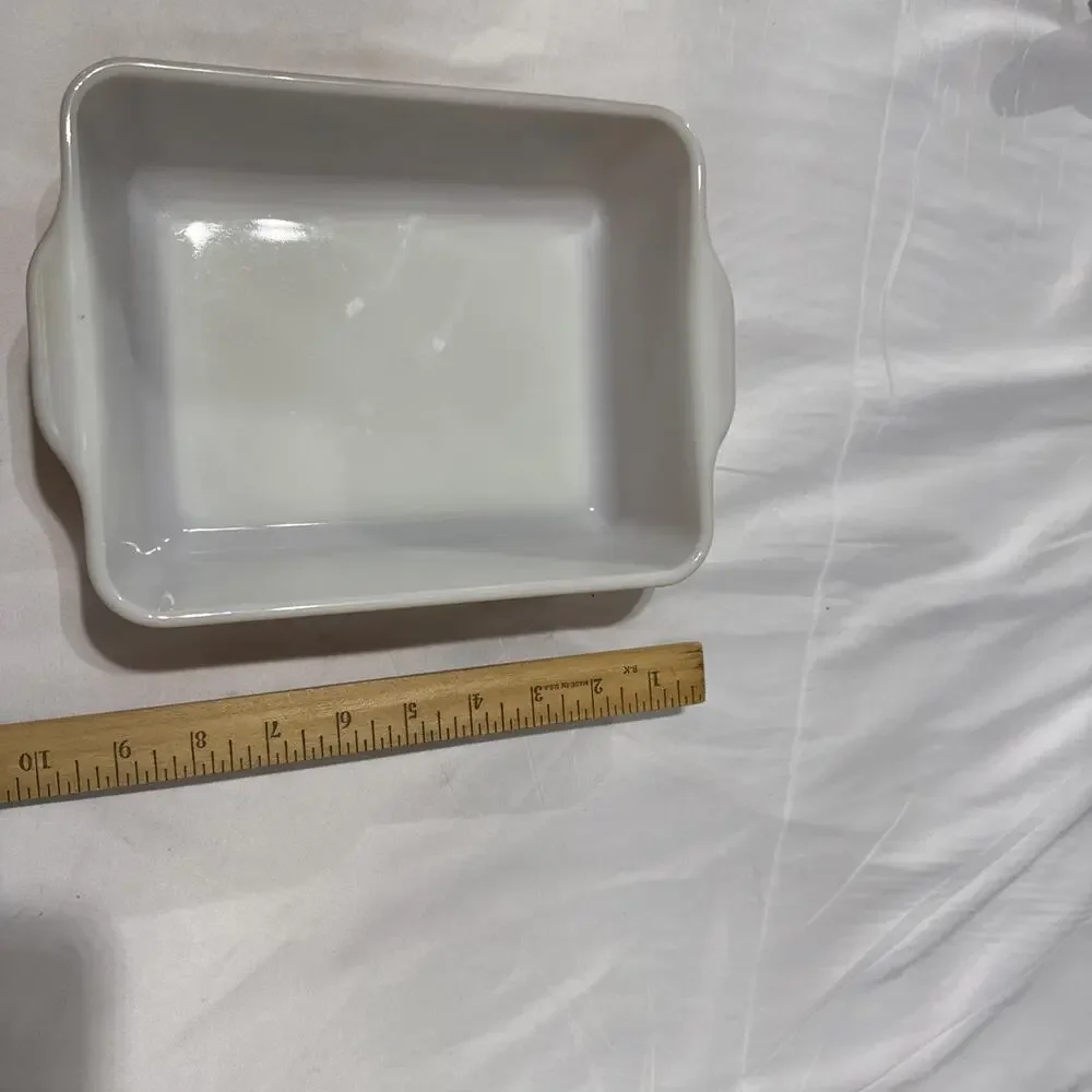 Vintage 70s Pyrex Old Orchard Ovenware 1.5 QT 503 Refrigerator Dish No Lid
